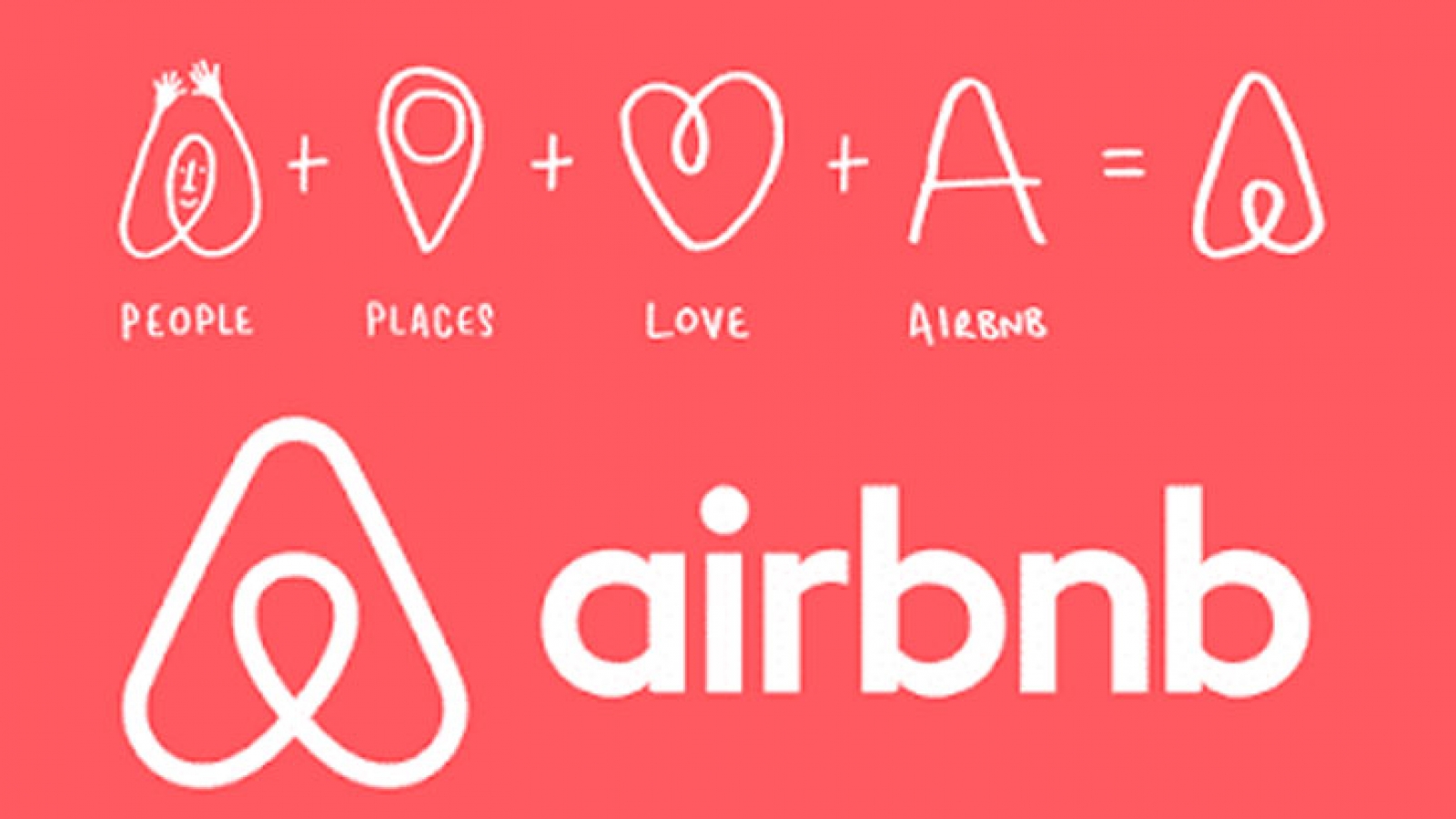 Cartel con el logotipo de Airbnb en relación a cómo posicionar tus apartamentos turísticos en Airbnb
